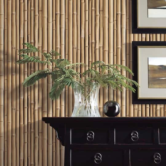 RoomMates Bamboo Peel & Stick Wallpaper